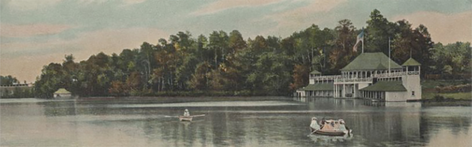 Augusta, Ga. : Lake View Park, Picturing Augusta: Historic Postcards from the Collection of the Augusta-Richmond County Public Library System