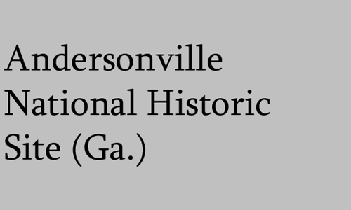 Logo for Andersonville National Historic Site (Ga.)