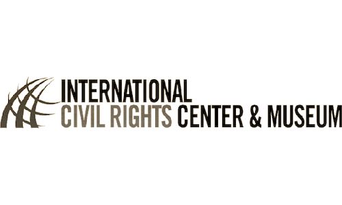 Logo for International Civil Rights Center and Museum