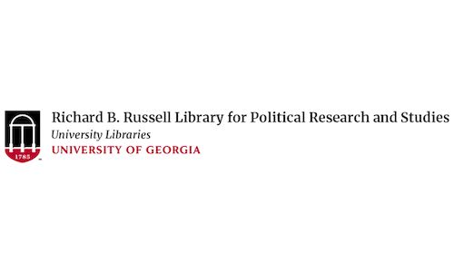 Logo for Richard B. Russell Library for Political Research and Studies