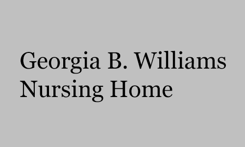 Logo for Georgia B. Williams Nursing Home