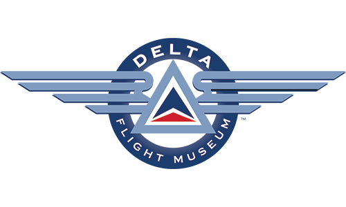 Logo for Delta Flight Museum