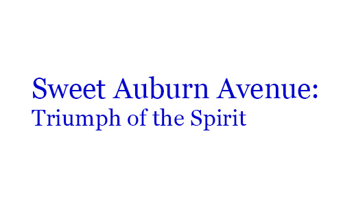 Logo for Sweet Auburn Avenue
